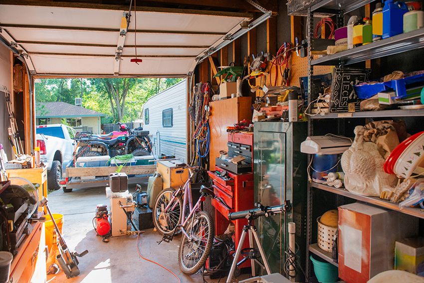 Chaos in der Garage